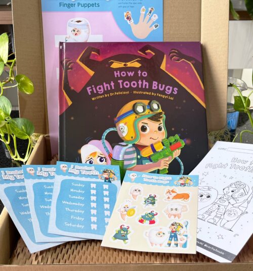 how to fight tooth bugs box set display